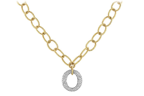 E199-46667: NECKLACE 1.02 TW (17 INCHES)