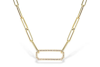 G283-09449: NECKLACE .50 TW (17 INCHES)