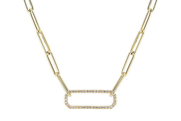 G283-09449: NECKLACE .50 TW (17 INCHES)