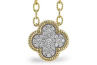 G283-17594: NECKLACE .32 TW (18")