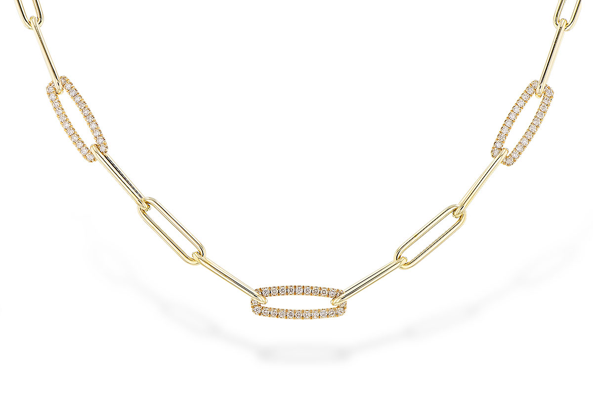 M283-09449: NECKLACE .75 TW (17 INCHES)