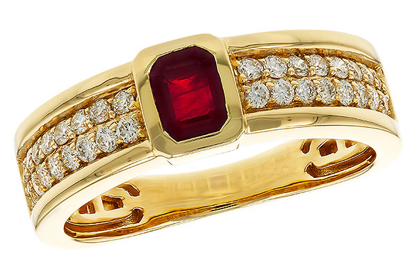 C284-06713: LDS RG .52 RUBY .85 TGW (5x4MM RU)