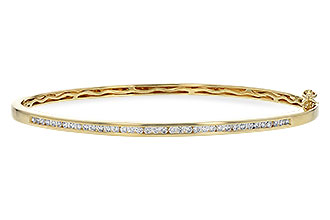 D198-59404: BANGLE BRACELET .50 TW