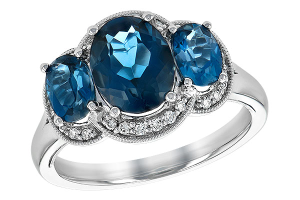 D198-61204: LDS RG 4.20 BLUE TOPAZ 4.33 TGW