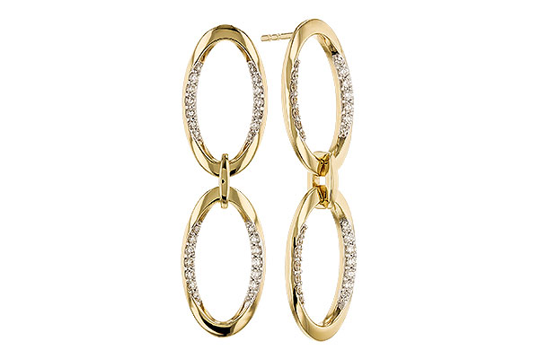 E283-13958: EARRING .37 TW