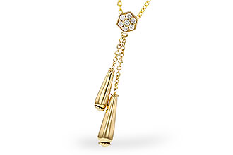 F284-01231: NECKLACE .11 TW