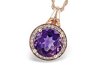 K194-95740: NECK 3.36 AMETHYST 3.50 TGW