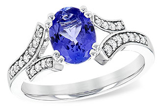 K199-52176: LDS RG 1.15 TANZANITE 1.30 TGW