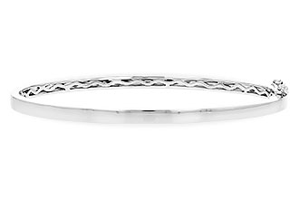 K282-26649: BANGLE (E198-59404 W/ CHANNEL FILLED IN & NO DIA)