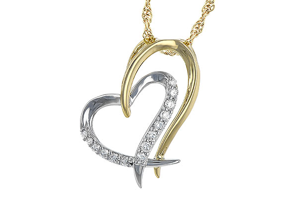 L199-48503: NECKLACE .15 TW