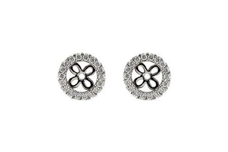 M196-76649: EARRING JACKETS .24 TW (FOR 0.75-1.00 CT TW STUDS)