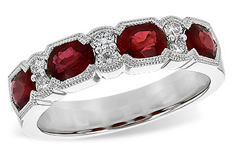 M199-47612: LDS WED RG 1.66 RUBY 1.84 TGW (5x4MM RUBY)