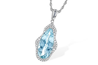 M199-51212: NECK 3.97 AQUAMARINE 4.20 TGW